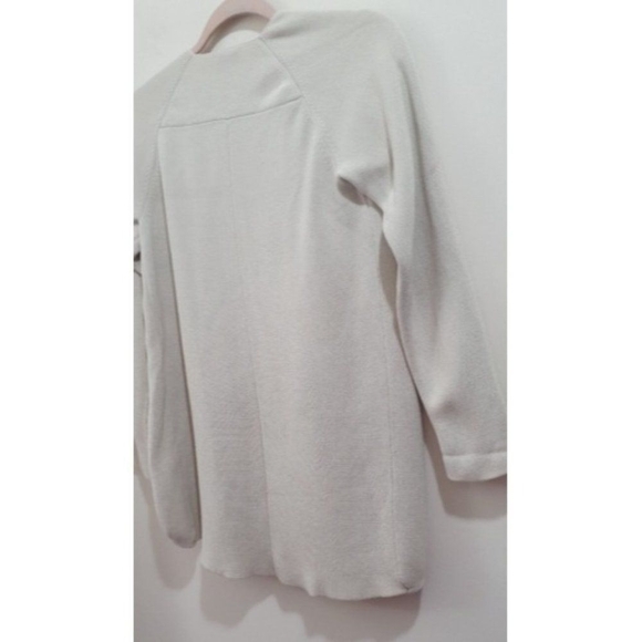 Eileen Fisher Silk Organic Cotton Open Cardigan/Jacket Size S - Picture 5 of 9